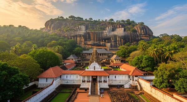 The Dambulla cave temple